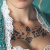 Hopfen & Getreide Ornament Tattoo