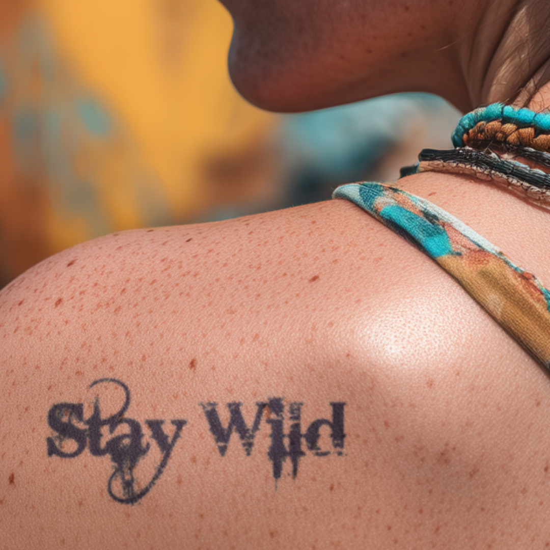 Stay wild Tattoo