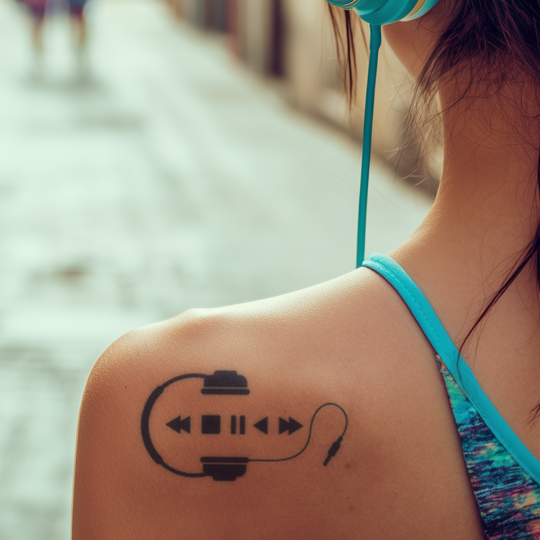 Play the Music Tattoo