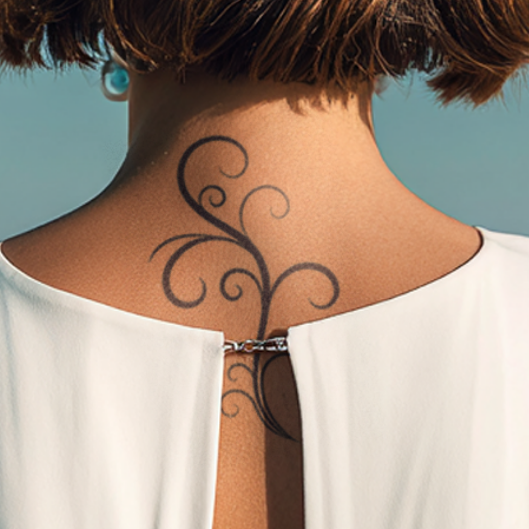 Verspieltes Ornament Tattoo