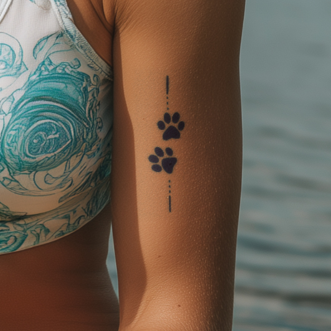 My Path, My Paw Tattoo