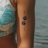 My Path, My Paw Tattoo