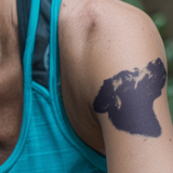 Cheeky Flatcoated Retriever Tattoo