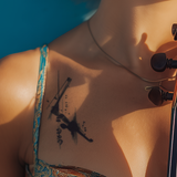 Kreativer Fluss Tattoo