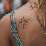 Minimalistic Sun Tattoo