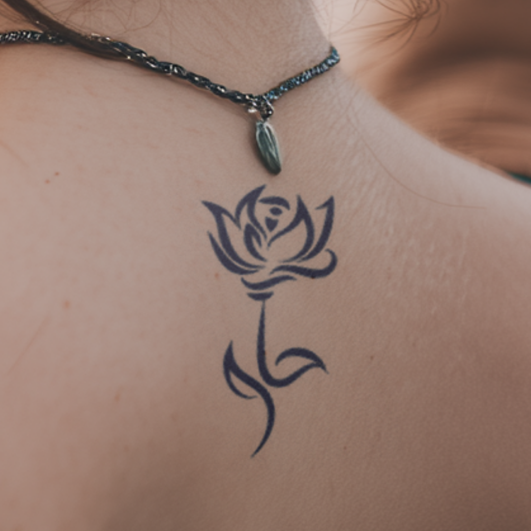 Romantische Rose Tattoo