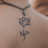 Romantische Rose Tattoo
