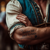 Hopfen hat auch Gefühle Tattoo