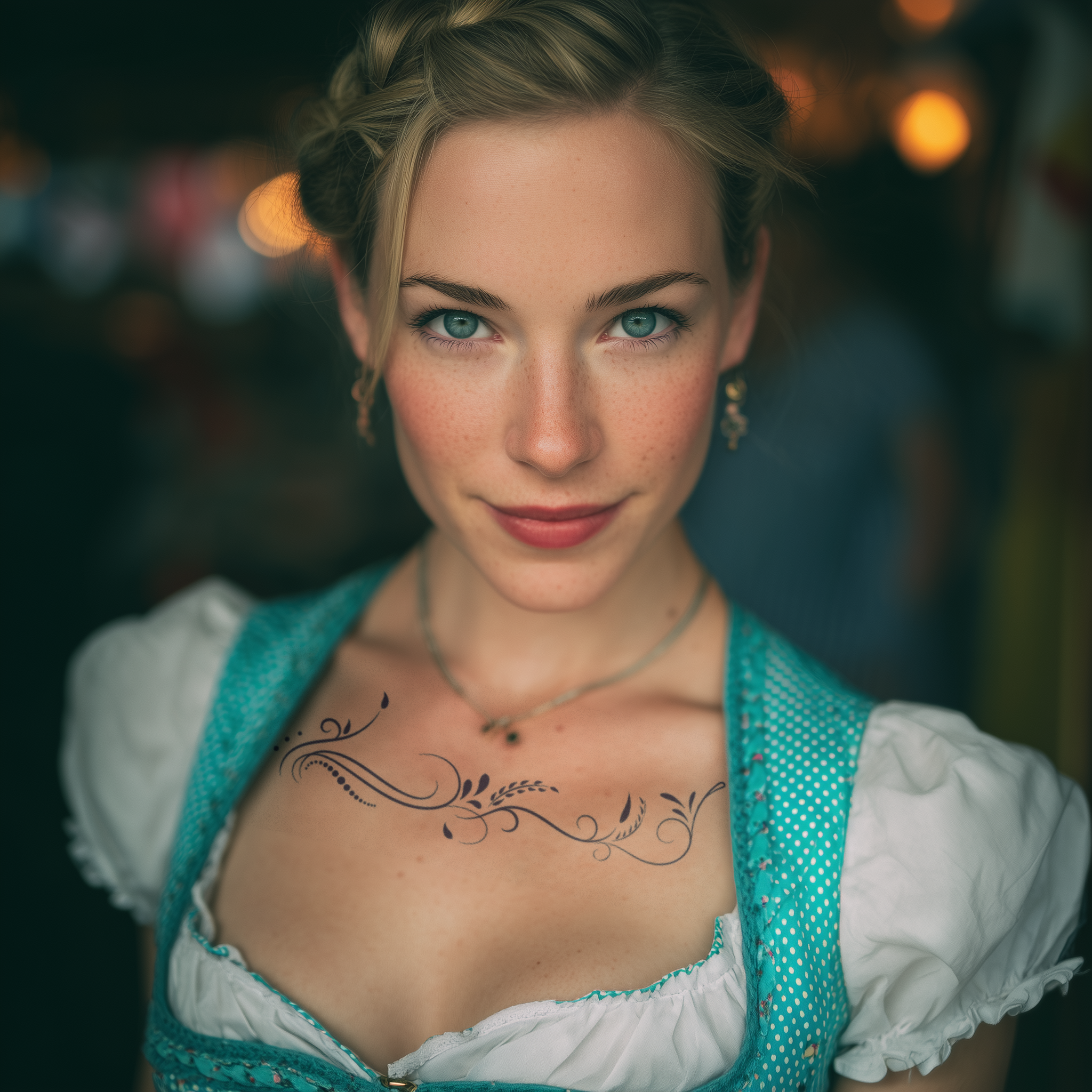 Floral Ornament Tattoo