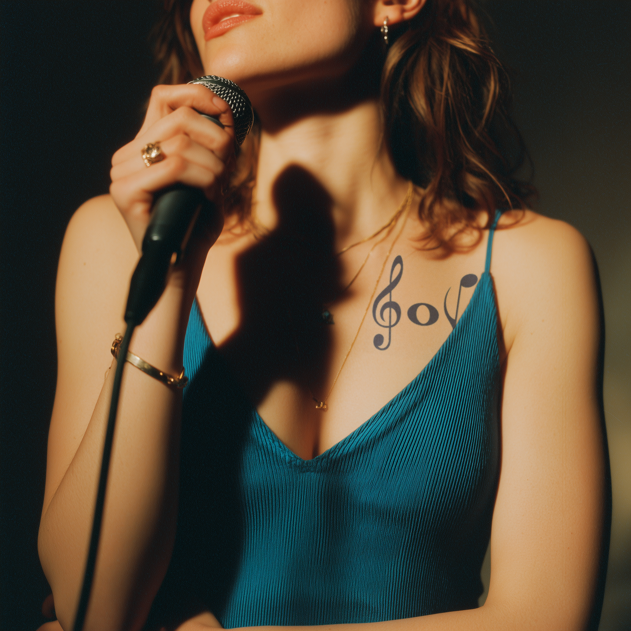 Love Notenschlüssel Tattoo