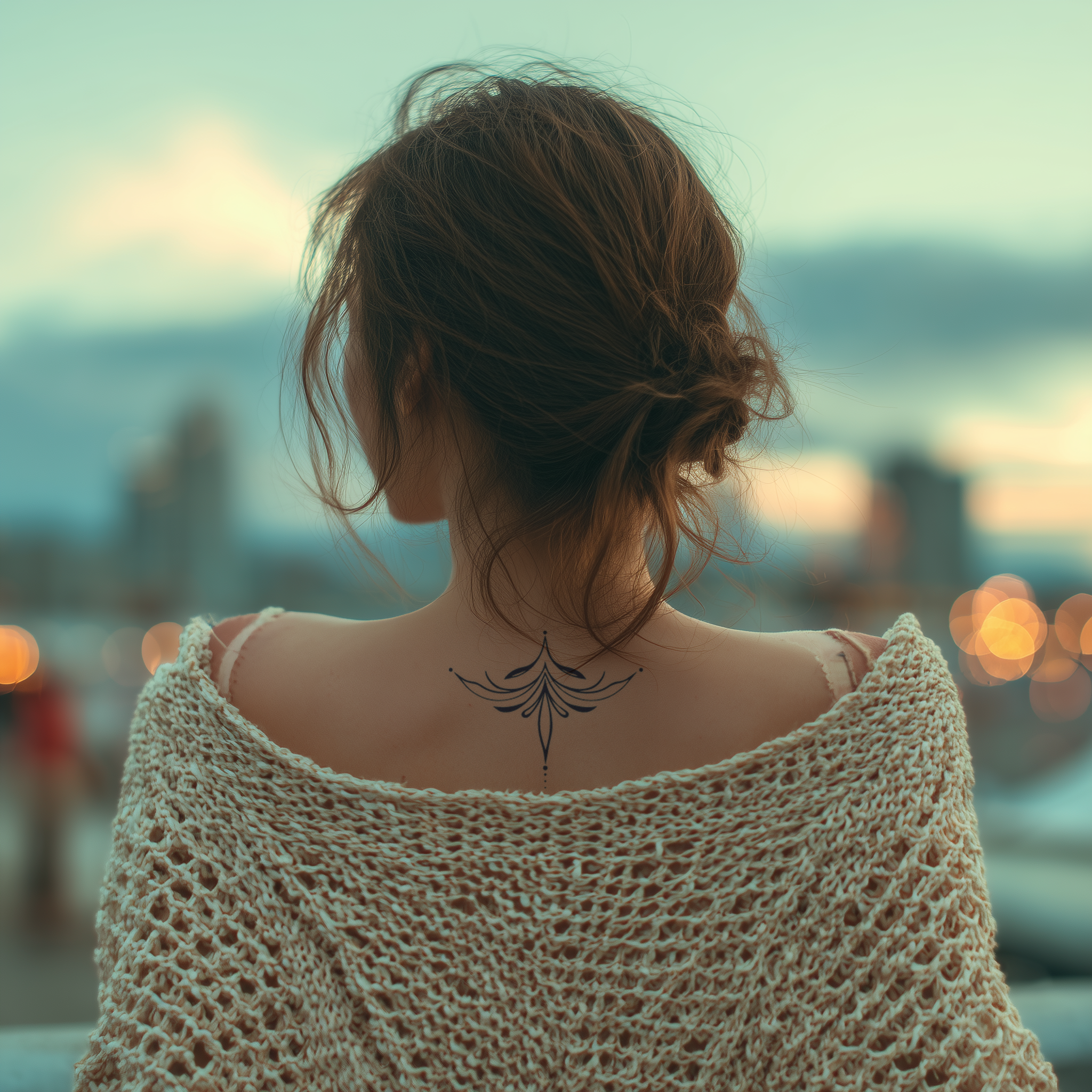 Florales Ornament Tattoo