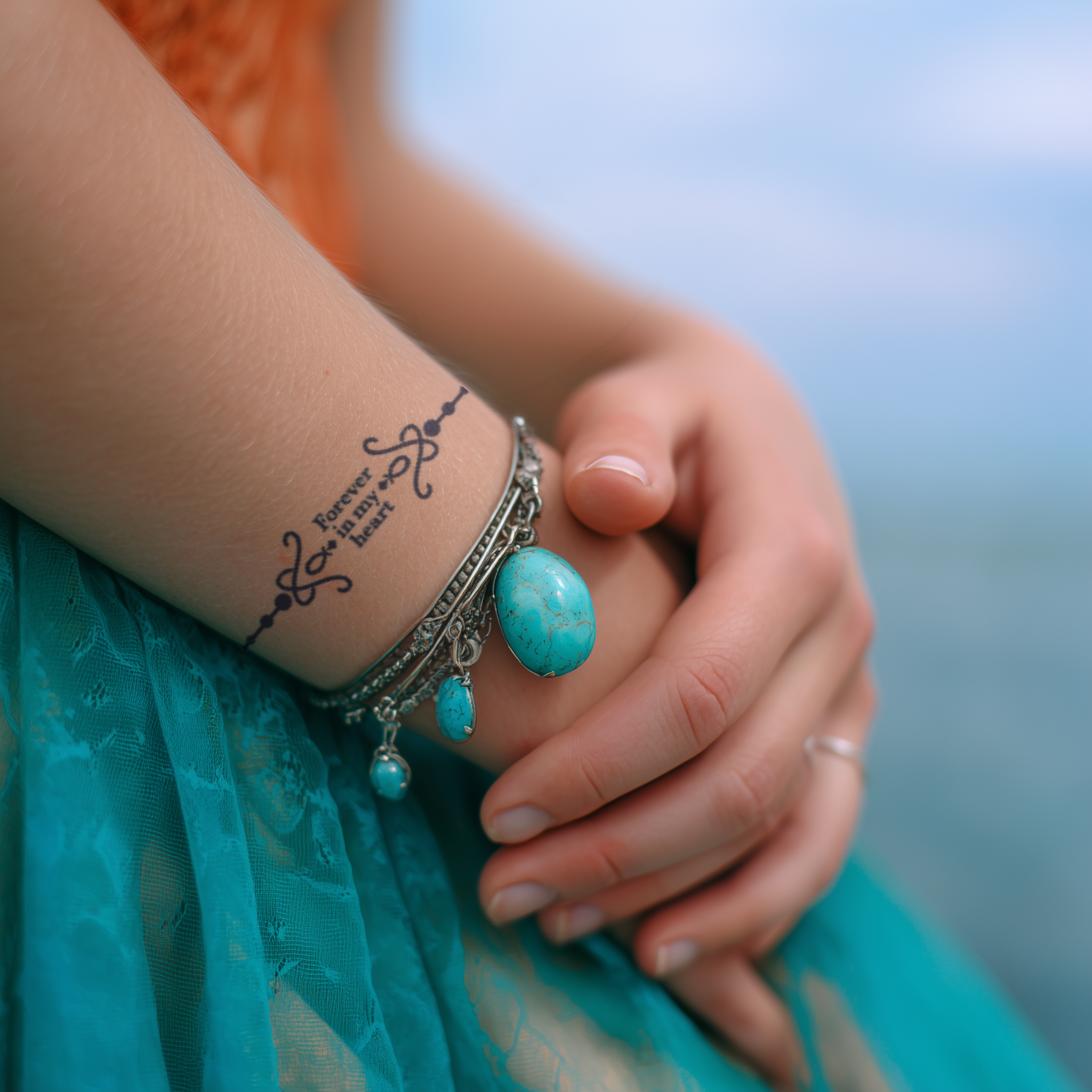 Heart Ornament Tattoo