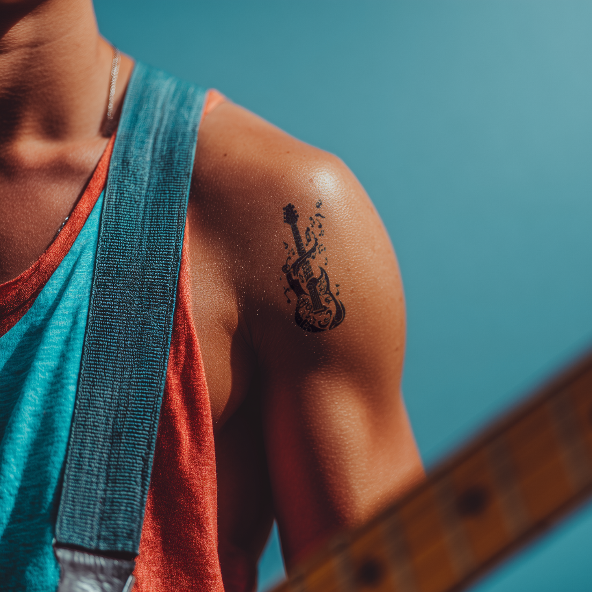 Tanzende Noten Tattoo