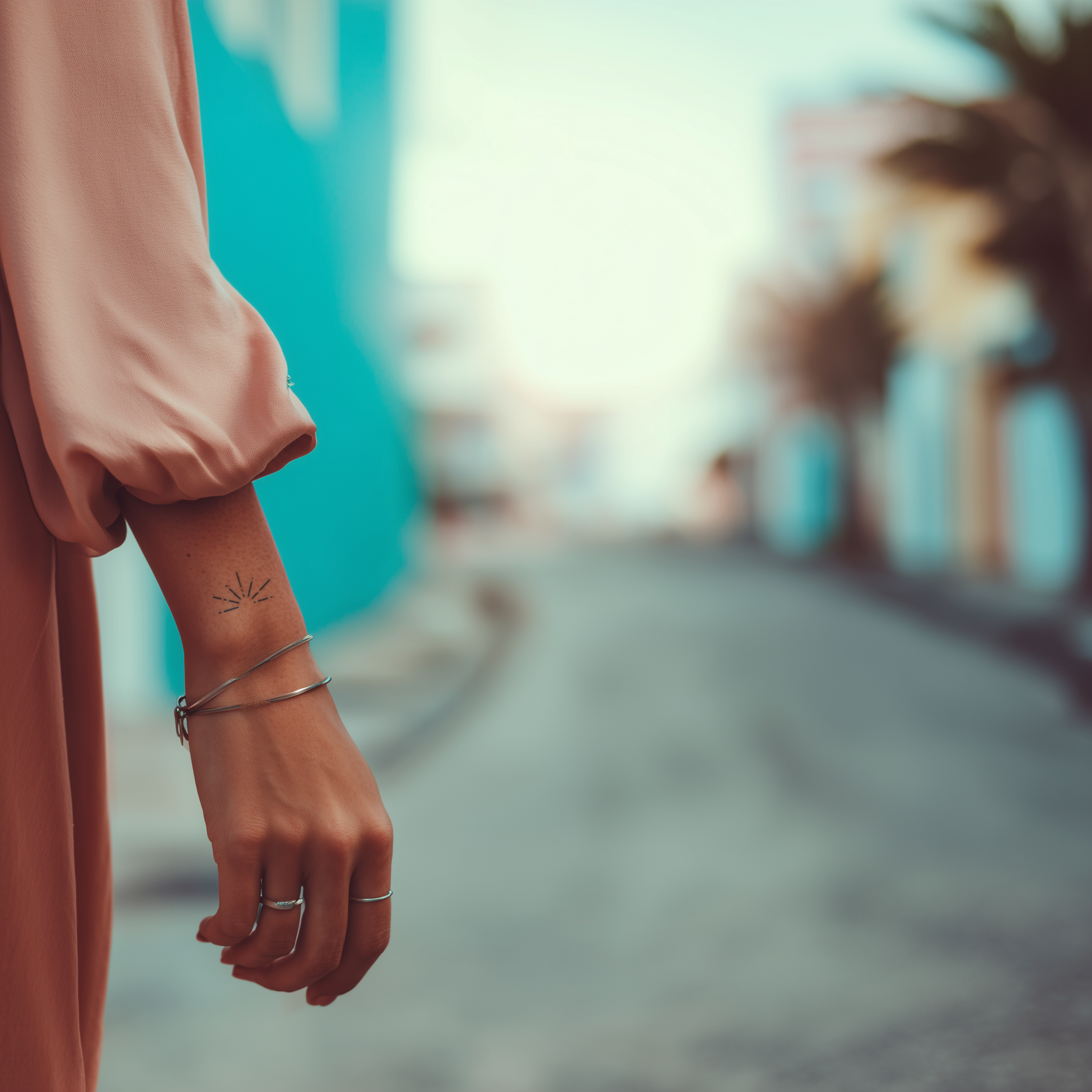 Half Sunshine Tattoo