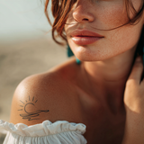 Morgen am Meer Tattoo