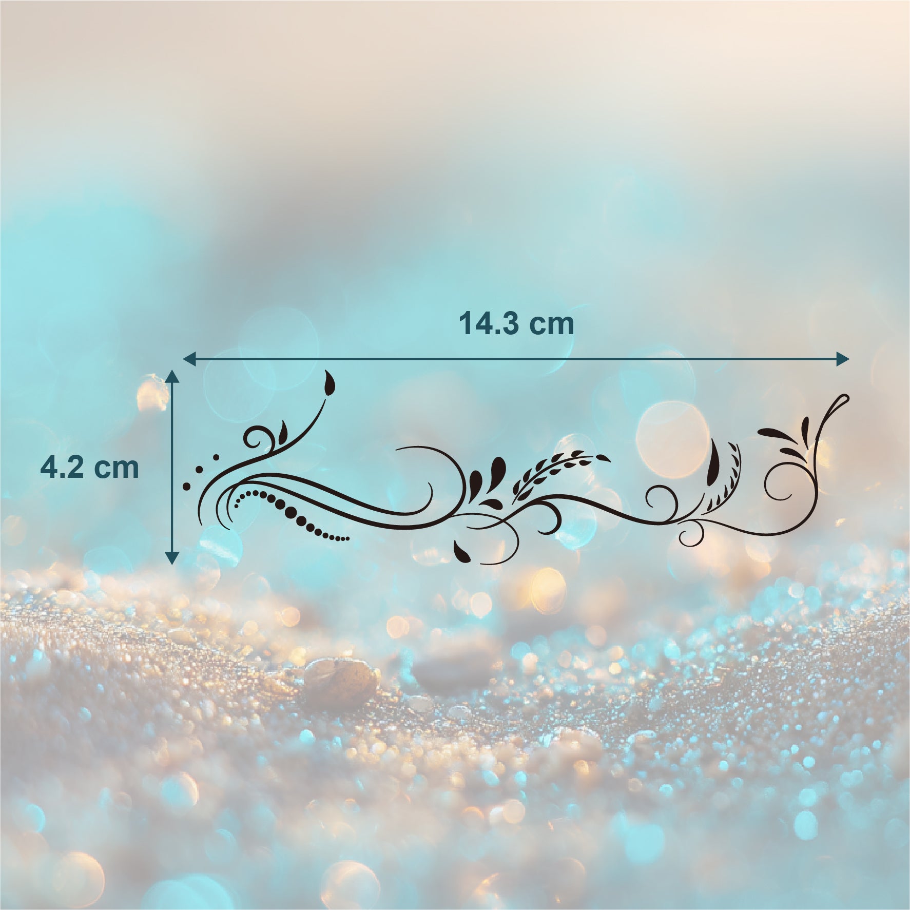 Floral Ornament Tattoo