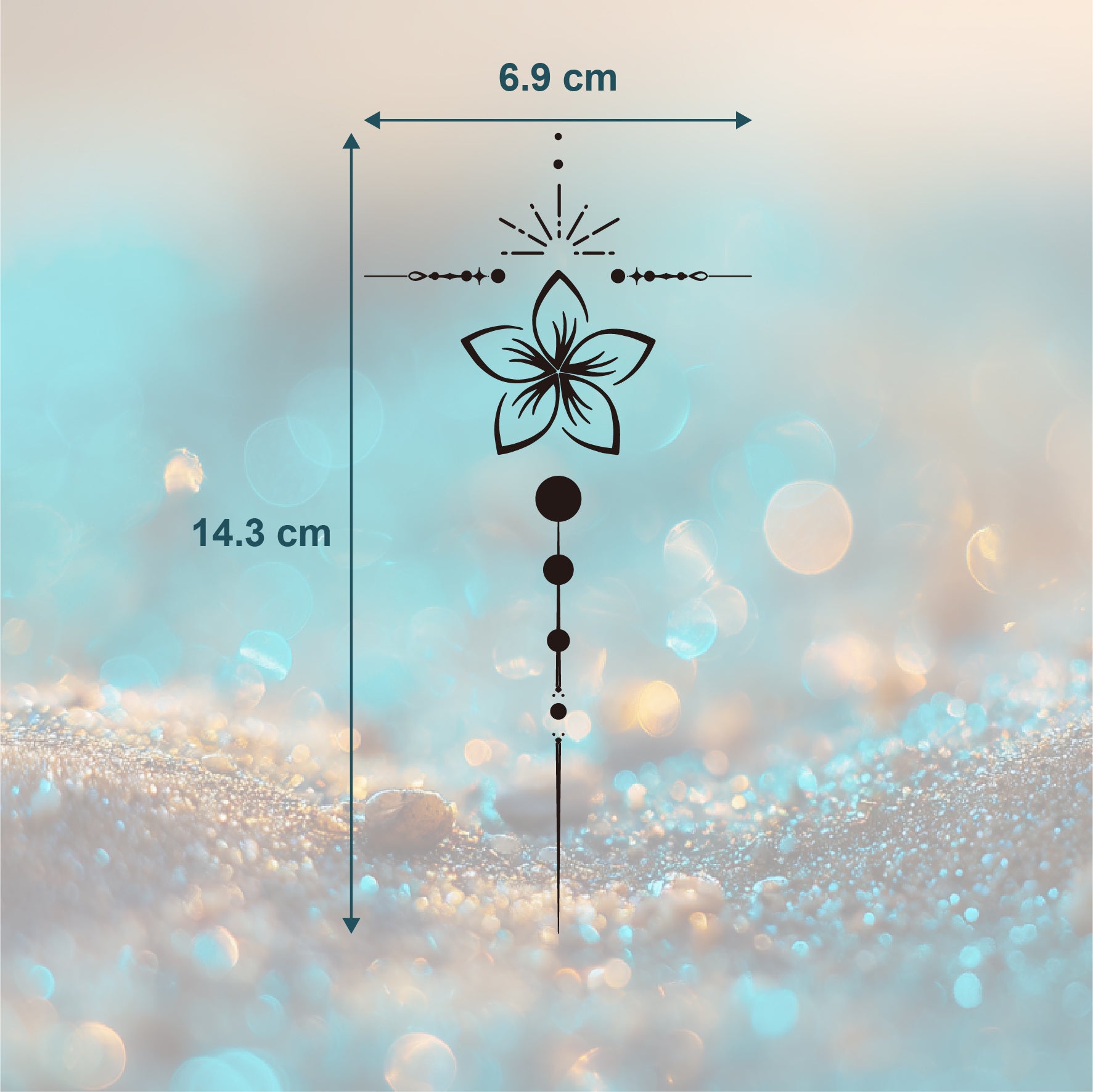 Flower Ornament Tattoo