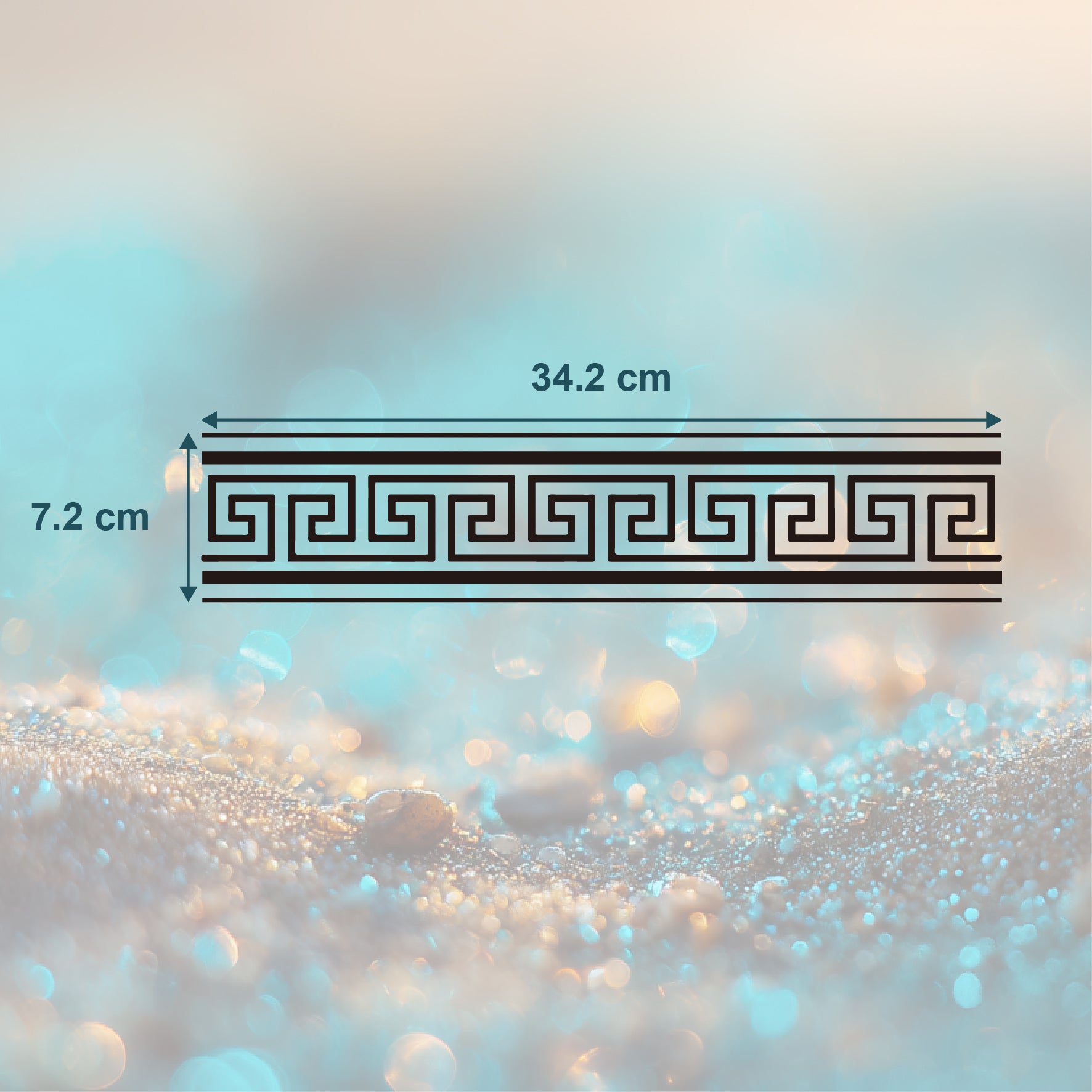 Geometric Border Tattoo