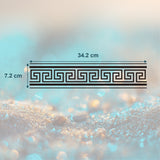 Geometric Border Tattoo