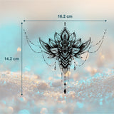 Geometric Lotus Tattoo