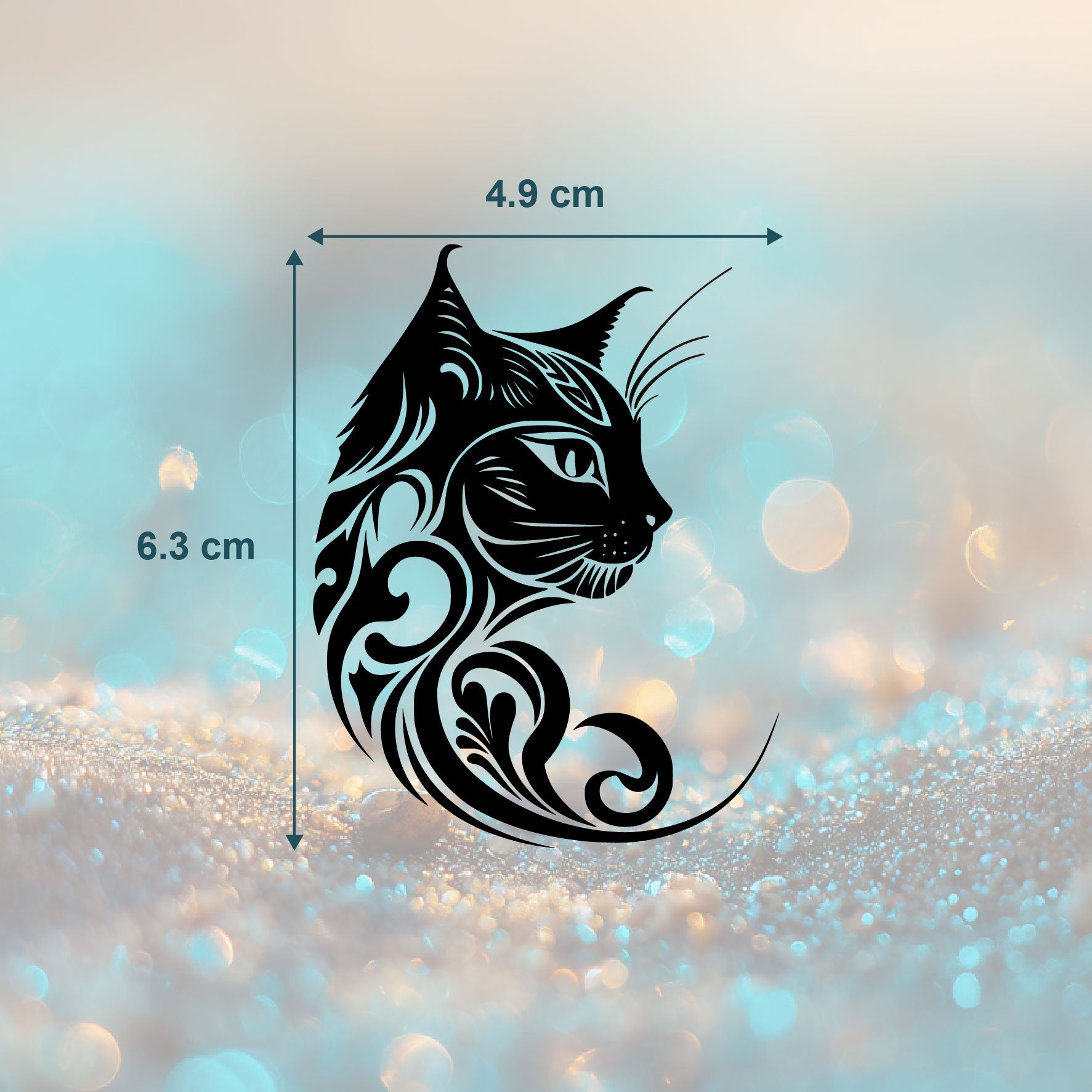 Nightwind Cat Tattoo