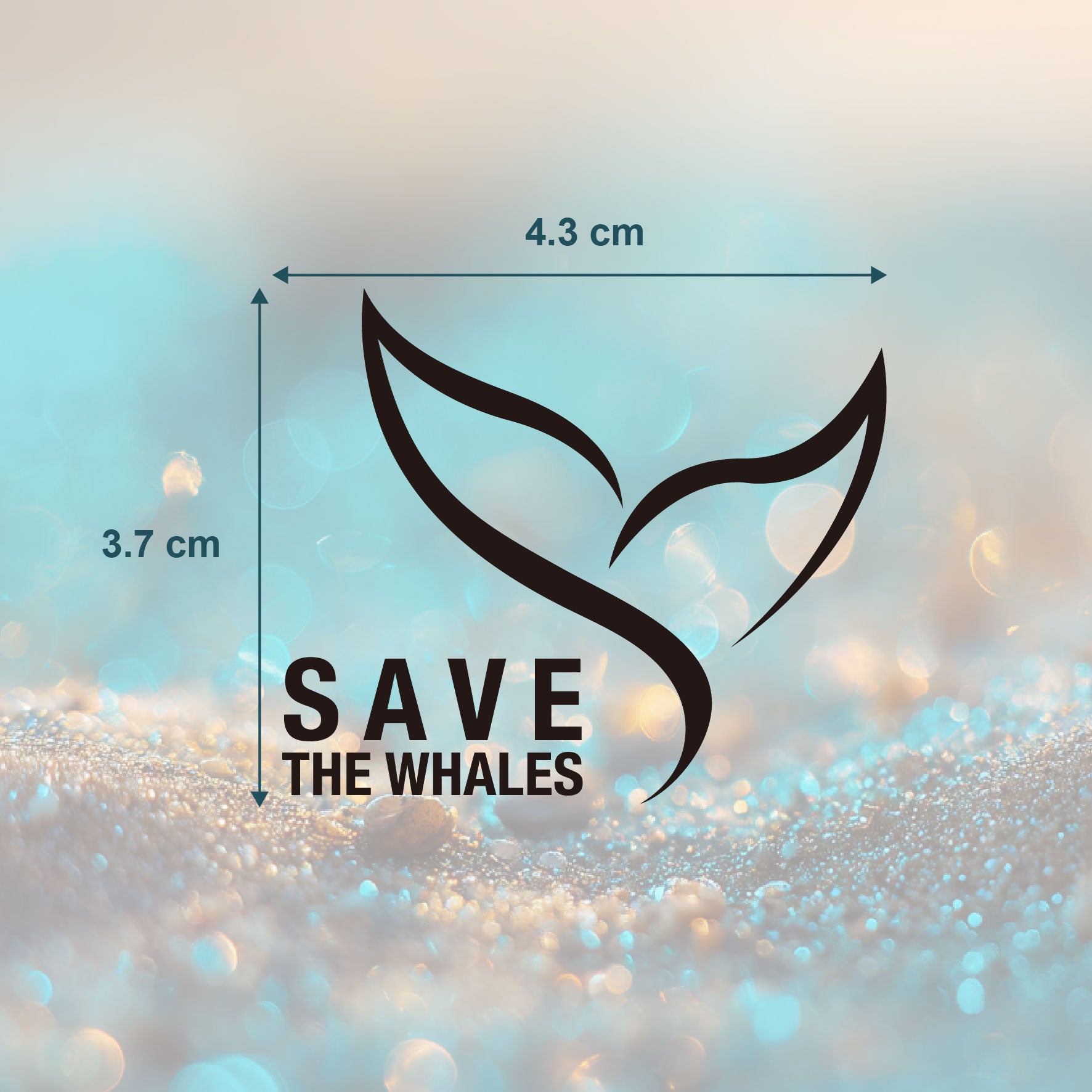 Save the whales Tattoo
