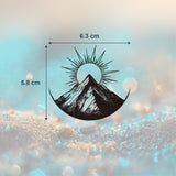 Mountain Sun Tattoo