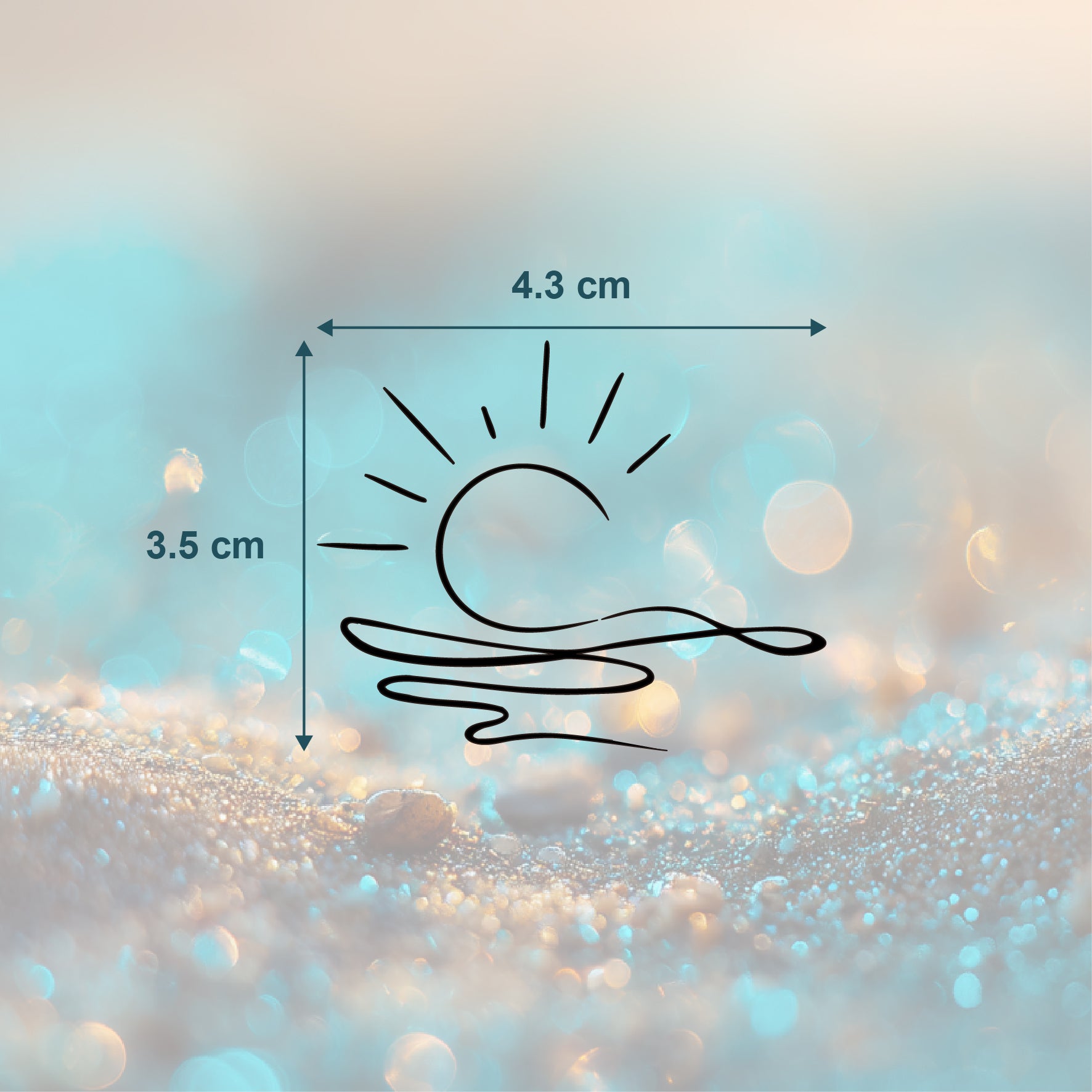 Morgen am Meer Tattoo