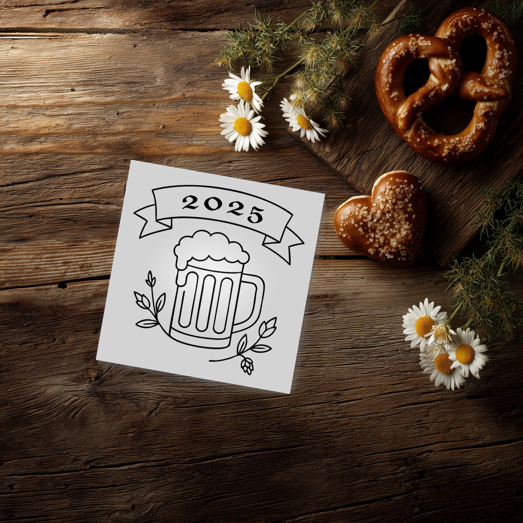 Bierkrug 2025 Tattoo