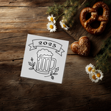 Bierkrug 2025 Tattoo