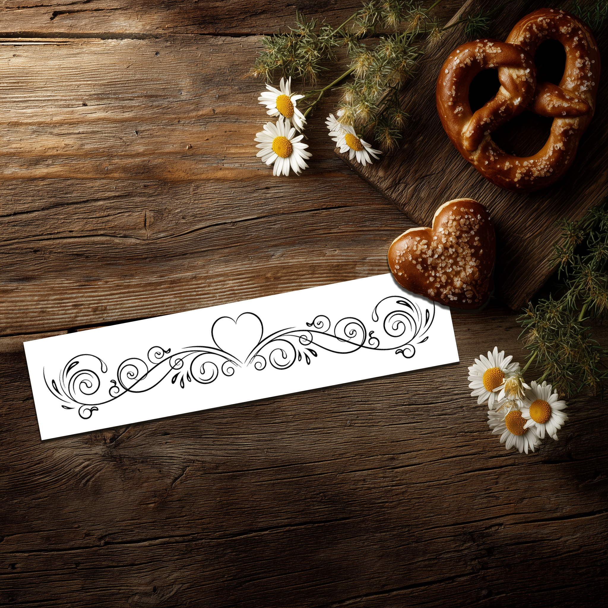 Connected Heart Tattoo