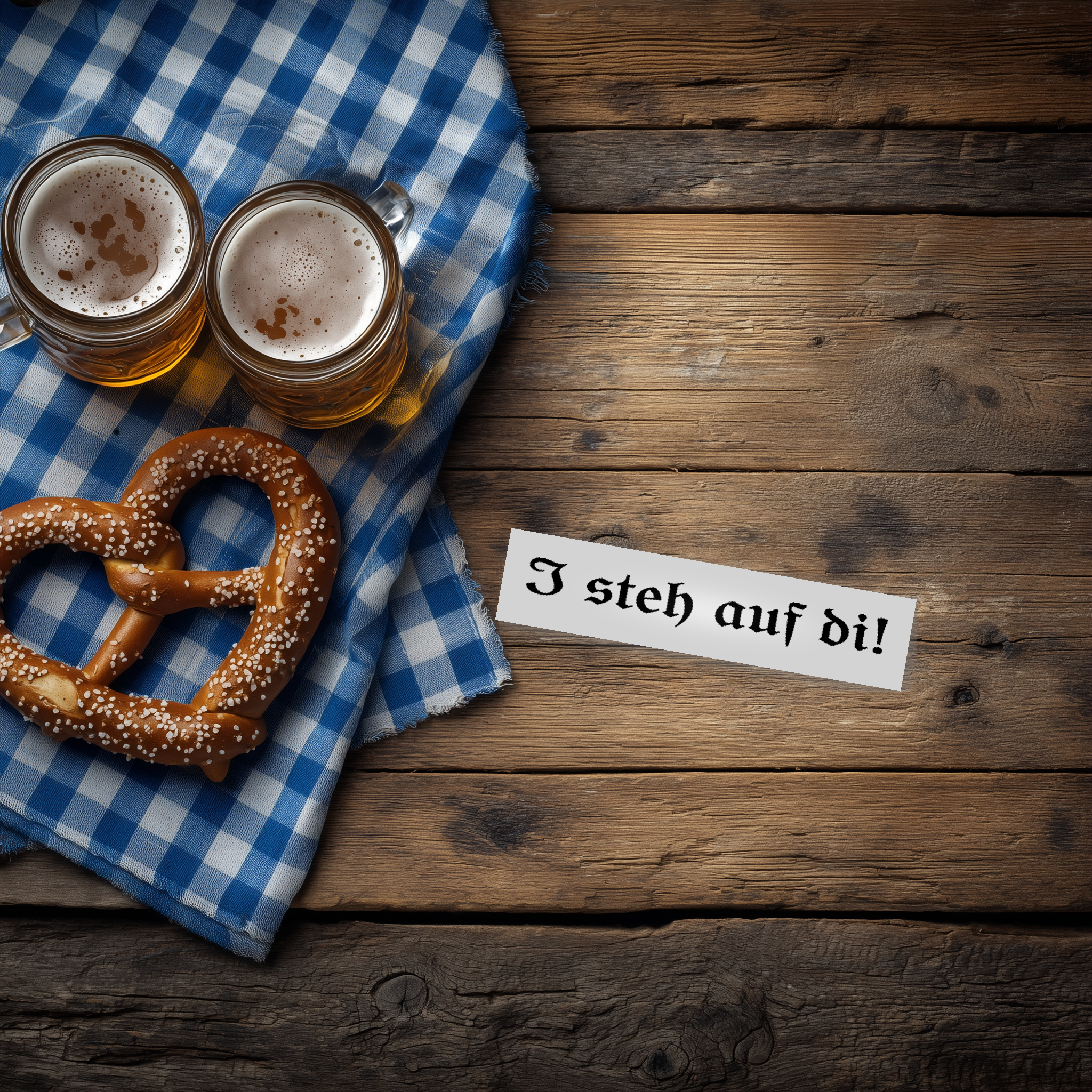 I steh auf di! Tattoo