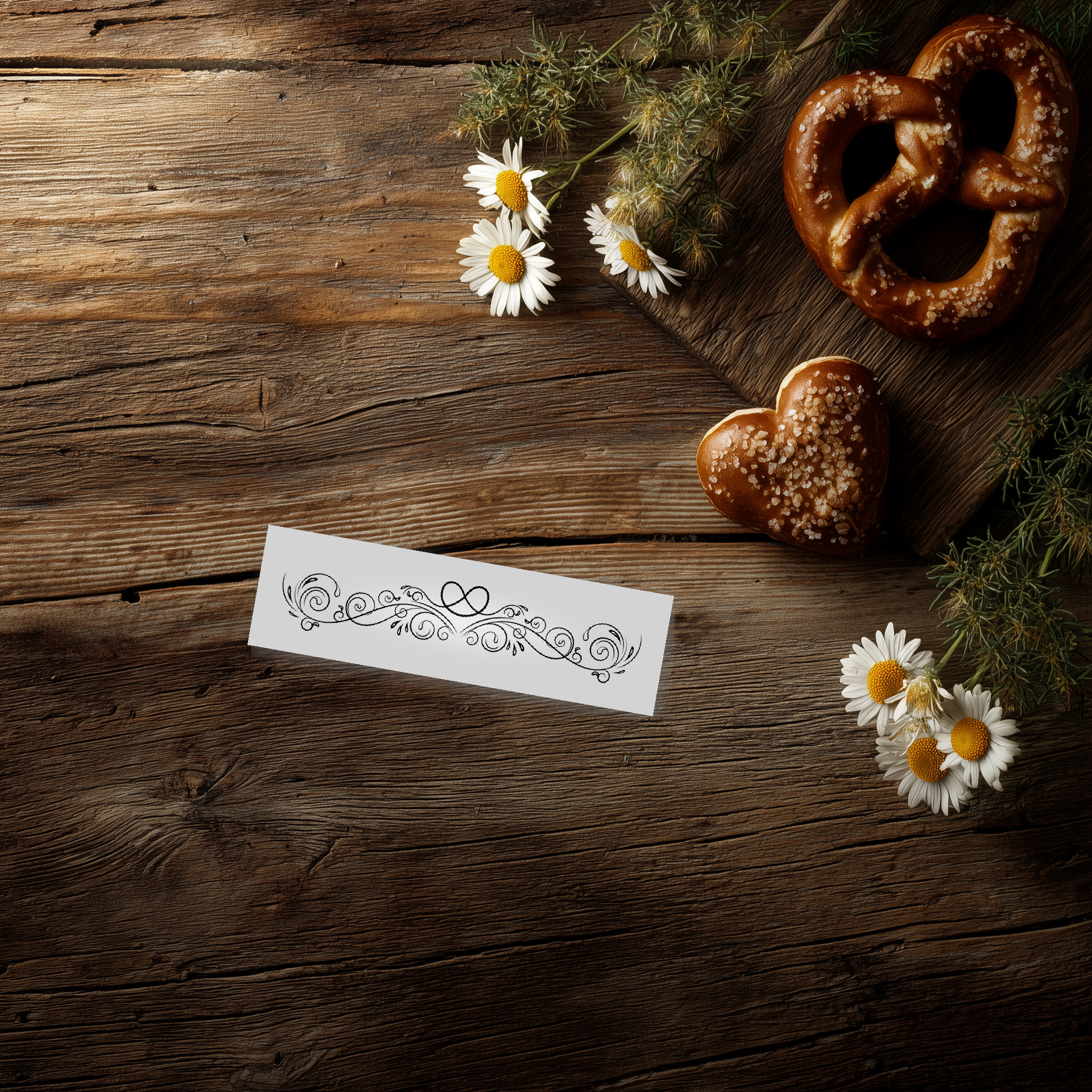 Brezn-Girlande Tattoo