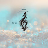 Violinschlüssel Tattoo