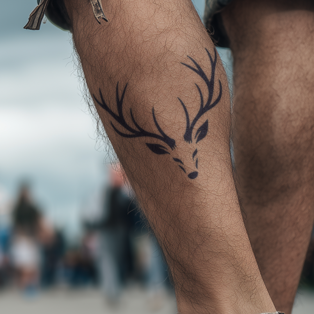 Hirsch Tattoo
