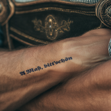 A Maß, bitt'schön Tattoo