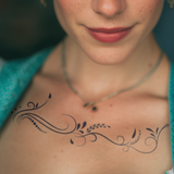 Floral Ornament Tattoo