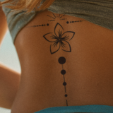 Flower Ornament Tattoo