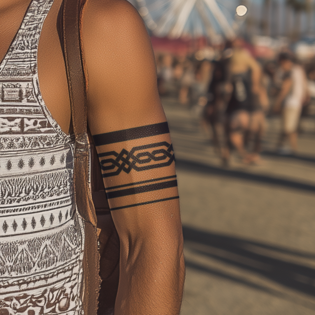 Loop de Loop Border Tattoo