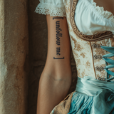 Unfollow me Tattoo