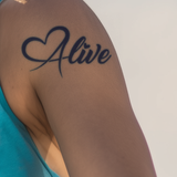 Alive Heart Tattoo