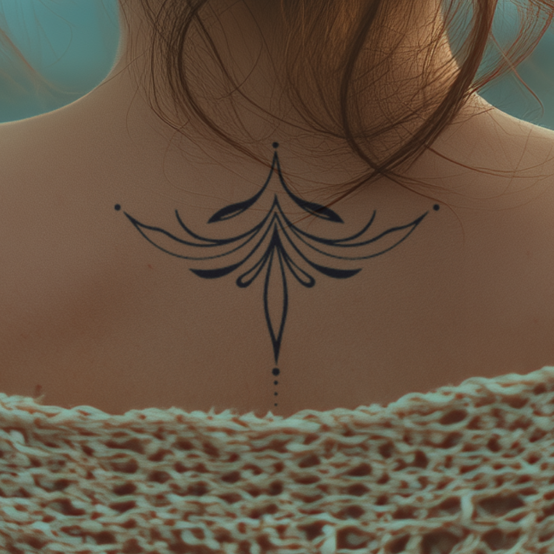 Florales Ornament Tattoo