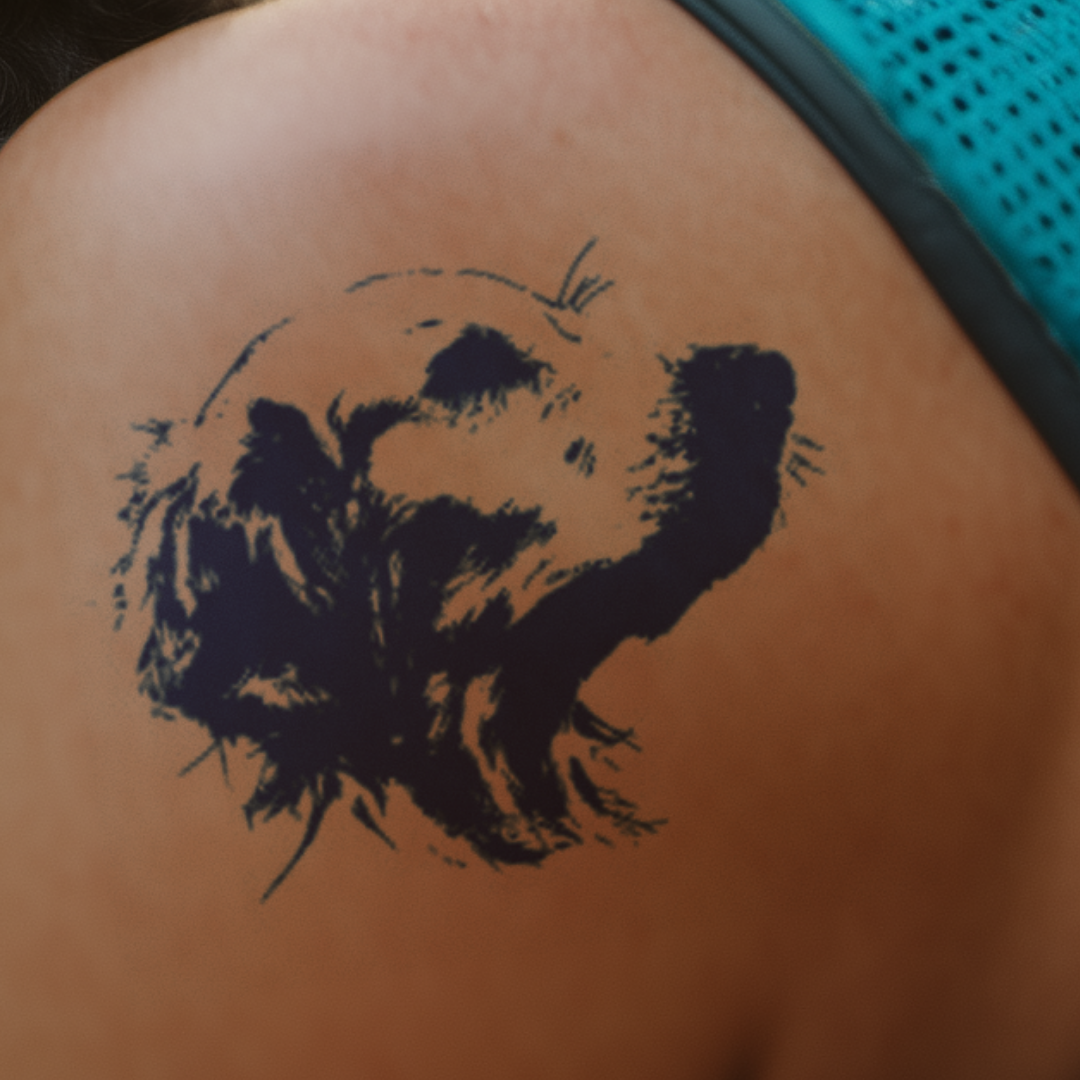 Dreaming Dog Tattoo
