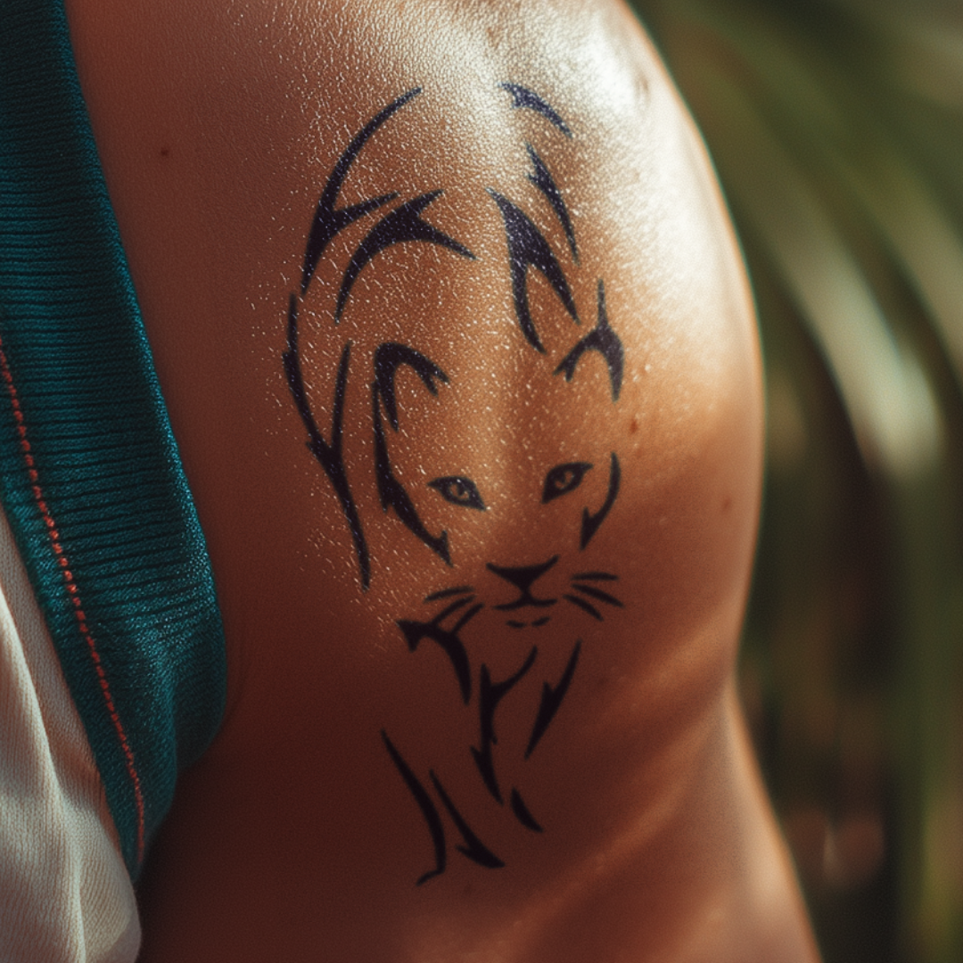 Tiger Shadow Tattoo