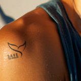 Save the whales Tattoo
