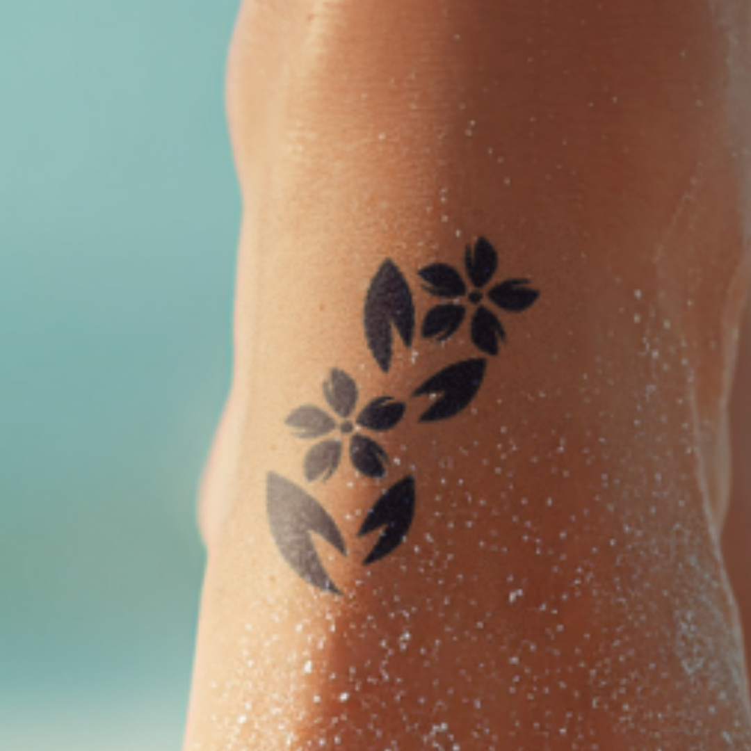 Hawaii Blüte Tattoo