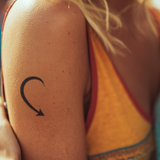 Two Hearts, One Goal Tattoo