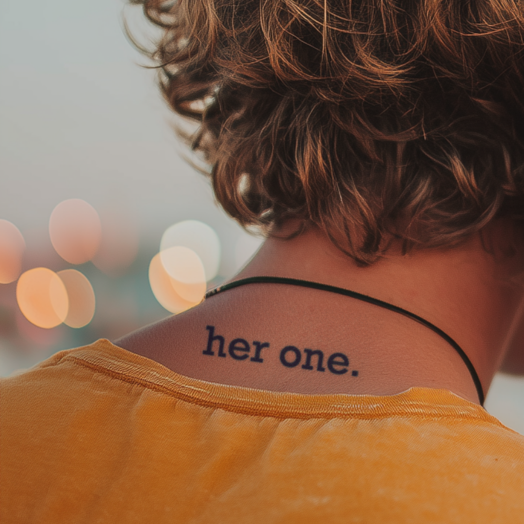 Her one. His only. Tattoo