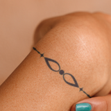 Drop Line Tattoo