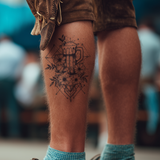 Bierkrug Star Tattoo